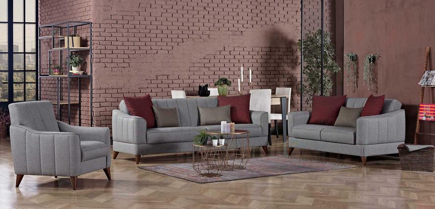 Prestige Double Seat Sofa (Walnut Foot)