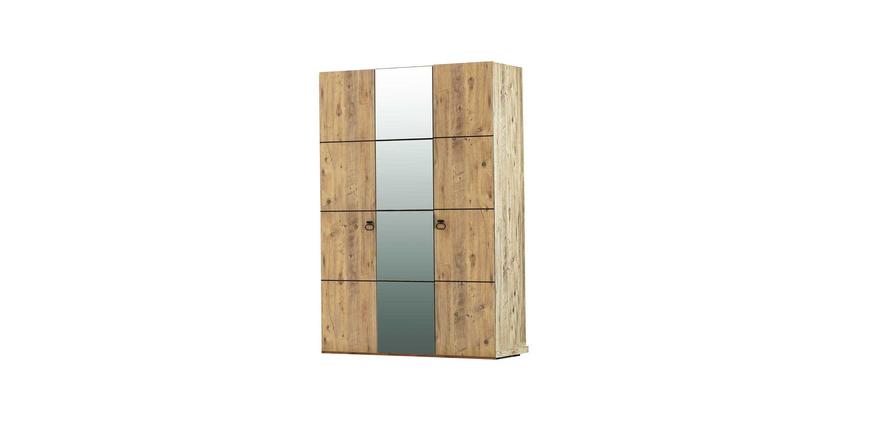 Atlantik Three Cover Wardrobe - Pine