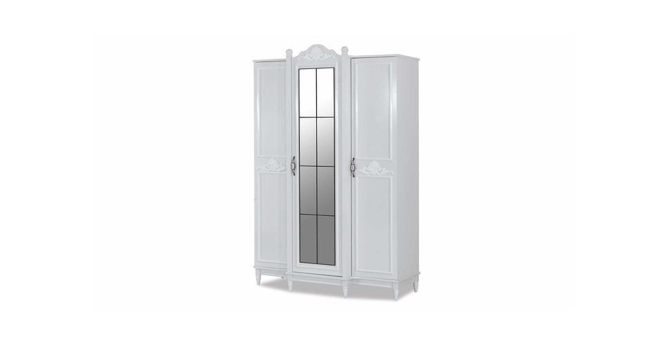 Country Three Door Wardrobe